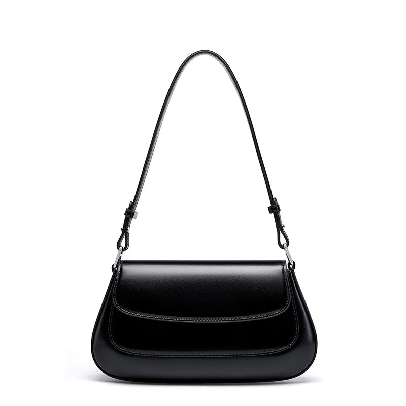 YANATARI Underarm Cowhide Genuine Leather Handbags Women Vintage Shoulder Bag Female Luxury Bags Womens High Quality 2026