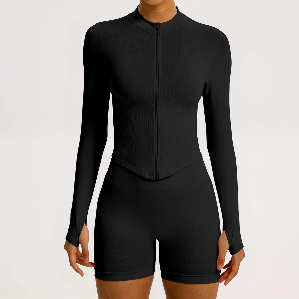 2/3PCS Yoga Set Women Gym Long Sleeve Sports Suits Fitness Bra Crop Top Workout Clothes Female Solid Seamless Legging Sportswear
