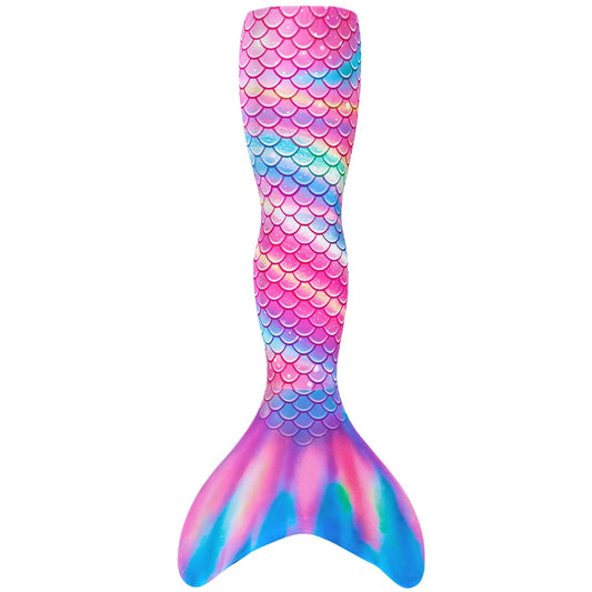 Girls One-Piece Mermaid Tail Swimsuit, Cute Beach Bathing Suit, Children Performance Cosplay Costume, Kids Dress Up Clothes