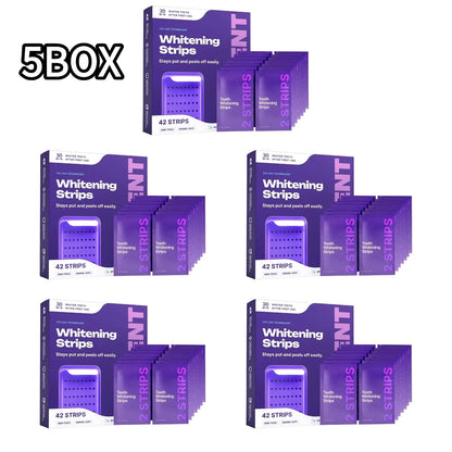 1/3/5BOX Purple Dental Care Strips Oral Hygiene Formula Teeth Cleaning Whitening Strips Stain Removal Treatment Fresh Breath