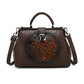 2026 Vintage Luxury Embossed Women's Tote Bags Designer Top Quality Soft Leather Women Shoulder Bag Female Crossbody Handbags
