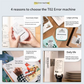 ABBN-Portable Mini Thermal Label Printer Home Photo Printer Student Wrong Question Printer Mini Label Printer Price Tag Durable