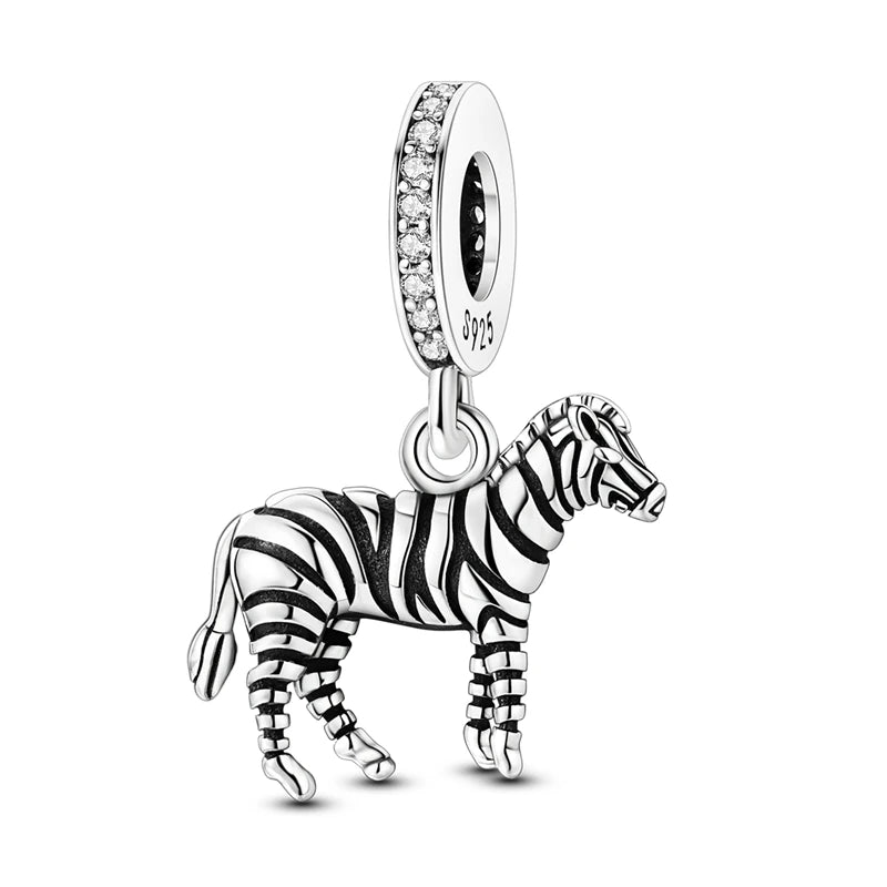 925 Sterling Silver Charms Beads Pendant Tree of Life Dog Elephant Love Heart Charm Fit Original Bracelet DIY Women Jewelry Gift