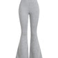 Yoga flare pants women's high waist outer wear fitness casual pants
