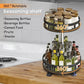 360° Rotatable Kitchen Storage Rack, Spice Organizer Turntable, Clean Storage Rack for Kitchen Accessories