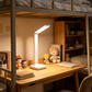 USB Desk Lamp 3 Levels Dimmable Touch Night Light USB Rechargeable Eye Protection Foldable Table Lamp For Bedroom Bedside Desk