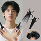 Male Female Curly Hair Styling Tool Set Fluffy Texture Comb & Hair Root Fluffy Clip Natural Curling Traceless Barber Accessories