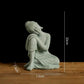 ♥Buddha Statue Set – Sandstone Finish, Various Poses, Zen Home Decor for Meditation & Spiritual Space
