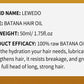 Lewedo Naturals Batana Oil Fast Hair Growth for Men Women Pure Batana Oil Nourish Shiny Hair Healthy Hair Care Anti Hair Loss