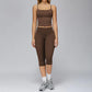 Yoga Set 2/3PCS Women Clothes Sports Outfits Fitness Tracksuit Yoga Suits Gym Legging Workout Long Sleeved Female Bra Sportswear