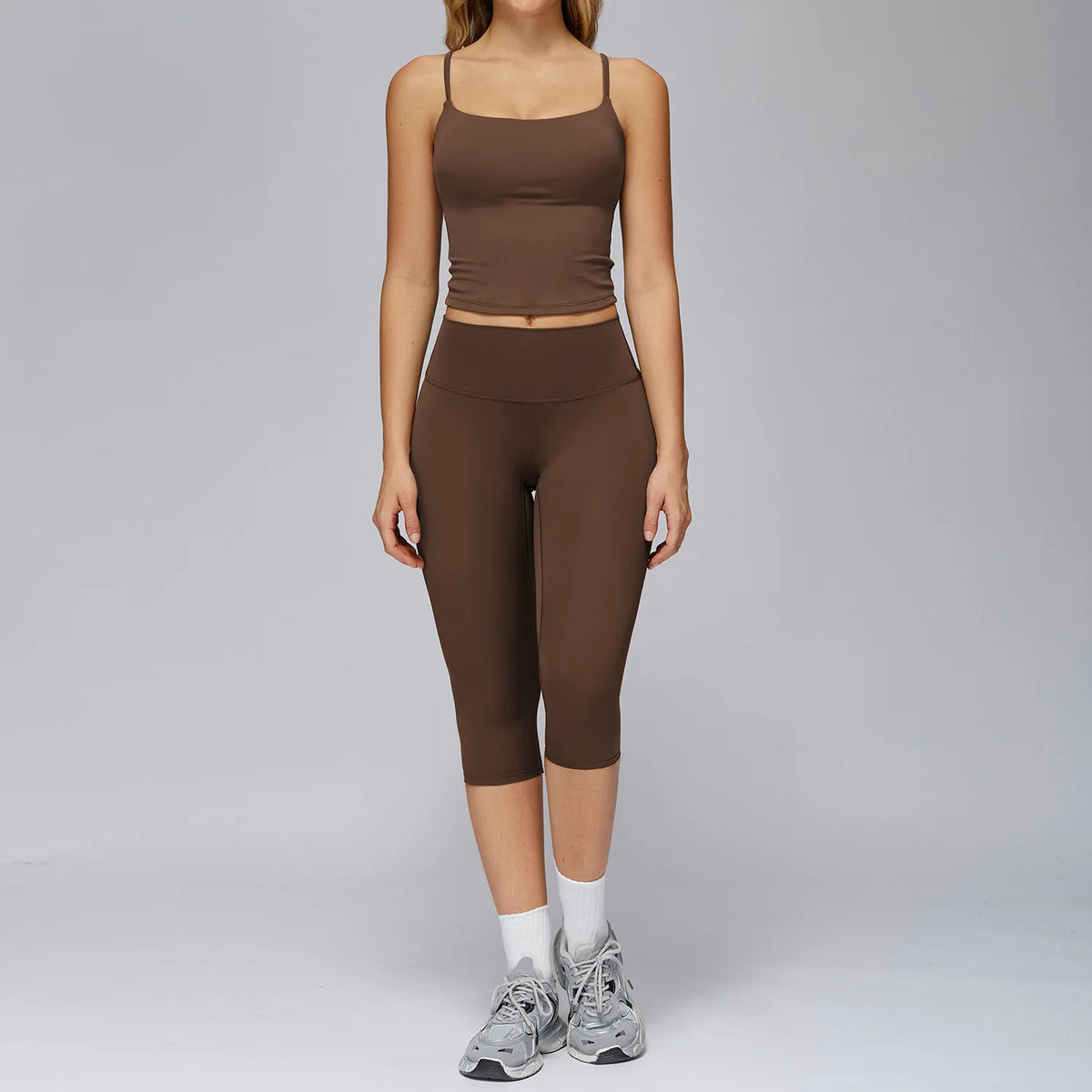 Yoga Set 2/3PCS Women Clothes Sports Outfits Fitness Tracksuit Yoga Suits Gym Legging Workout Long Sleeved Female Bra Sportswear