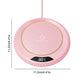 USB Coffee Mug Warmer with 3 Temperature Settings Smart Cup Warmer Electric Beverage Warmer for Hot Coffee Tea and Milk