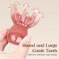 Octopus Shape Scalp Massage Comb 8-Tentacle Head Scratcher Comb Portable for Home Office Massage