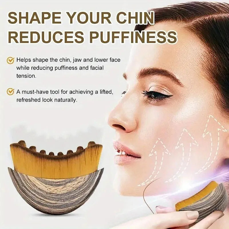 Lymphatic Contour Face Brush | Facial Massage Tool