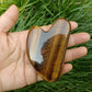Natural Tiger Eye Guasha Beautiful Massager Facial Scraping Tools Neck Face Scraper Massage Anti Wrinkle Relax Tool SPA Stone