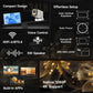 Magcubic HY310 1080P 330ANSI Android11 Mini Projector Auto Focus 4K Native 5W Speaker Air Mouse Voice Assistant Upgrated HY300
