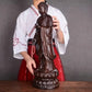 Rosewood Standing Buddha Statue Ornament Festival Workmanship Gift Family Worship Statue Wood Sculpture Handmade Decoration