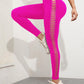 Tie Dye Seamless Leggings for Women High Waist Yoga Pants, Scrunch Butt Lifting Elastic Tights, Side Mesh Design
