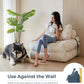 Folding Sofa Bed, Convertible Sleeper Chair with Pillow Foldable Matress, Portable Fold Out Chair Bed Comfy Floor Sofa Lounge