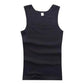 Hot Sale Men's Sleeveless Breathable Fitness Vest Basic Elastic Tank Top Men's Cotton Bodybuilding T-shirt Classic Color Clothes