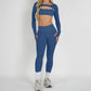 2/3PCS NoLogo Seamless DVision Yoga Set Women Workout Scrunch Leggings Strappy Sports Bra Fitness Gym Shorts Workout Suits XP65