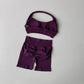 2 Pieces Yoga Suit for Women Seamless Fitness Gym Clothes Halter Sports Bra Matching Shorts Workout Sets Gym Set Outfit