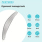 3 in 1 Stainless Steel Gua Sha Massage Tools-Scraping Massage Tools Muscle Scraper Tool for Back,Arms Derma Edge Massage Tool