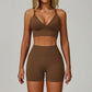 Yoga Set 2/3PCS Gym Clothes Women Tracksuit Workout Outfits Fitness Set Sportswear High Waist Leggings Sports Bra Athletic Wear