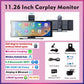Universal Portable Wireless Carplay Screen for Car with Android Auto Touchscreen Car Stereo System