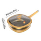 Titanium Alloy Non-Stick Pot with Lid 30CM Large Capacity Household Frying Pan Kitchen Induction Cooker Gas Stove Universal