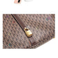 Classic Style Women's Large-capacity Handbag Letters Print Design Small Metal Accessories Exquisite Workmanship