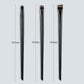 3 Pcs edge eyeliner brush oblique head eyebrow brush outline eyeliner brush ultra-thin eyeshadow brush makeup tools