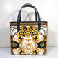 Italy Luxury Print Travel Shoulder Bag Floral Textured-Leather Shopper Tote large tote bag famous brand bag women girl handbag