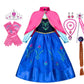 Girls Princess Dress Kids Birthday Cosplay Cinderella Snow White Aurora Rapunzel Halloween Costume Children Party Dresses