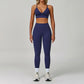 Yoga Set 2/3PCS Gym Clothes Women Tracksuit Workout Outfits Fitness Set Sportswear High Waist Leggings Sports Bra Athletic Wear