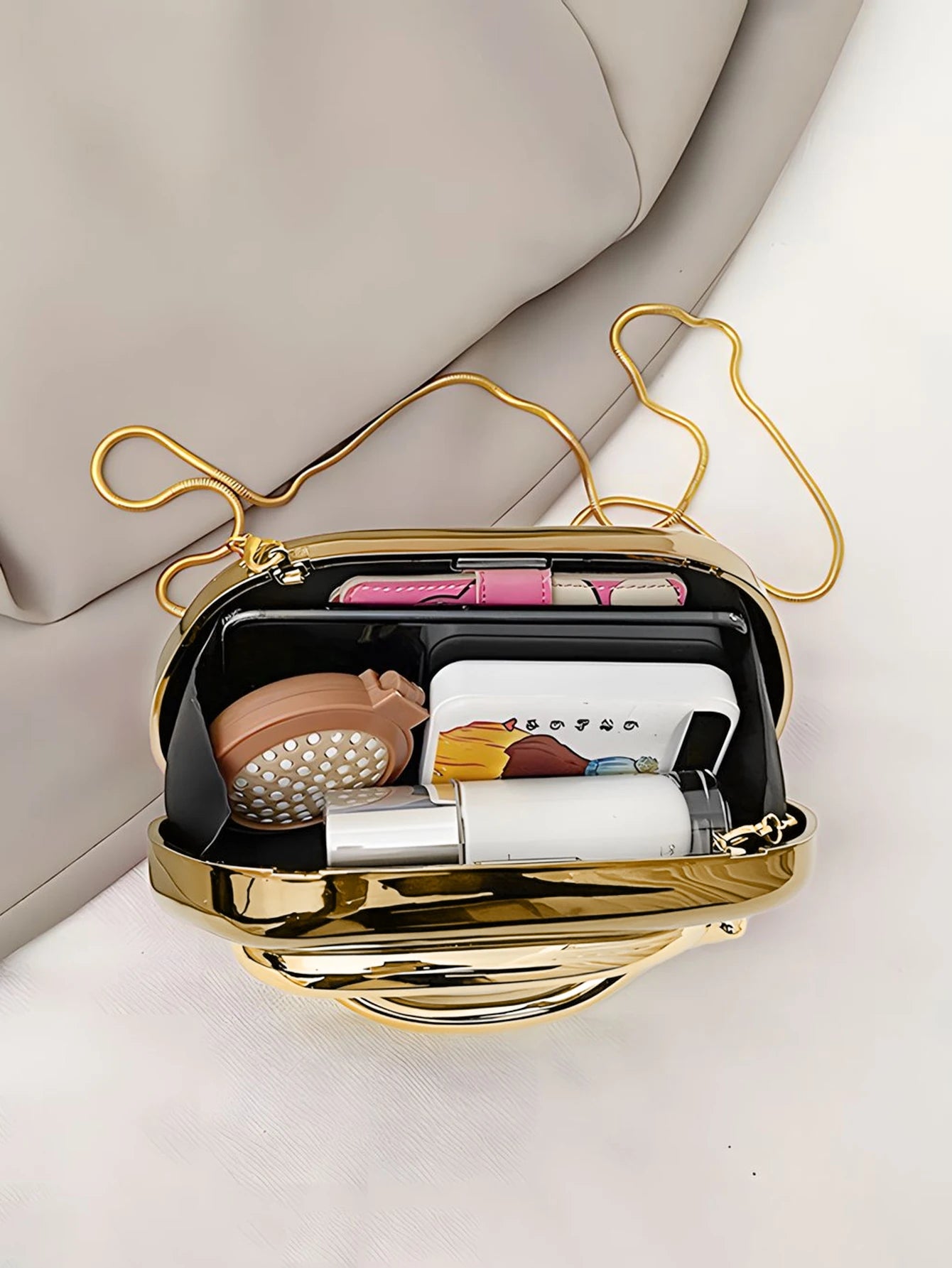 Fashion Elegant Acrylic Box Shaped Crossbody Bags Women Evening Bags Party Cute Handbag Wedding Mini Wallet Banquet Clutch Bag