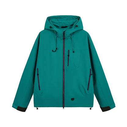 Unisex Hiking Jacket Waterproof Autumn Windbreaker Ourdoor Hooded Coats Women New Jacket Men Fishing Camping Climbing Coats