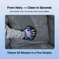Deshedding Pet Hair Remover Glove Massage Function Effective Grooming Glove Gentle 5 Finger Grooming Mittens Shedding Season