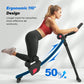 MERACH Ab Machine, Adjustable Ab Trainer Machine, AB Workout Equipment For Home Gym, Independent Dual Tracks For Mountain Climber, Foldable For Home Exercise, Load Capacity 440 LBS