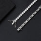 Factory Price D VVS1 Moissanite Tennis Bracelet 925 Sterling Silver Single Row Classics with GRA Bracelets for Women Man Jewelry