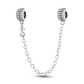 Silver Clasp 925 Sterling Silver CZ Pave Clip Charms Daisy Beads Stopper Safety Chain Fit Original Bangle Bracelet Jewelry Clips