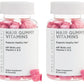 Hair Vitamin Gummies for Women with Biotin Vitamin C, E, Zinc Berry Flavor Supplement for Hair Growth and Nail Care