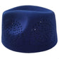 New Fabric Prayer Caps Soft Breathable Taqiyah Hat Hollowout Ethnic Festival Caps Worship