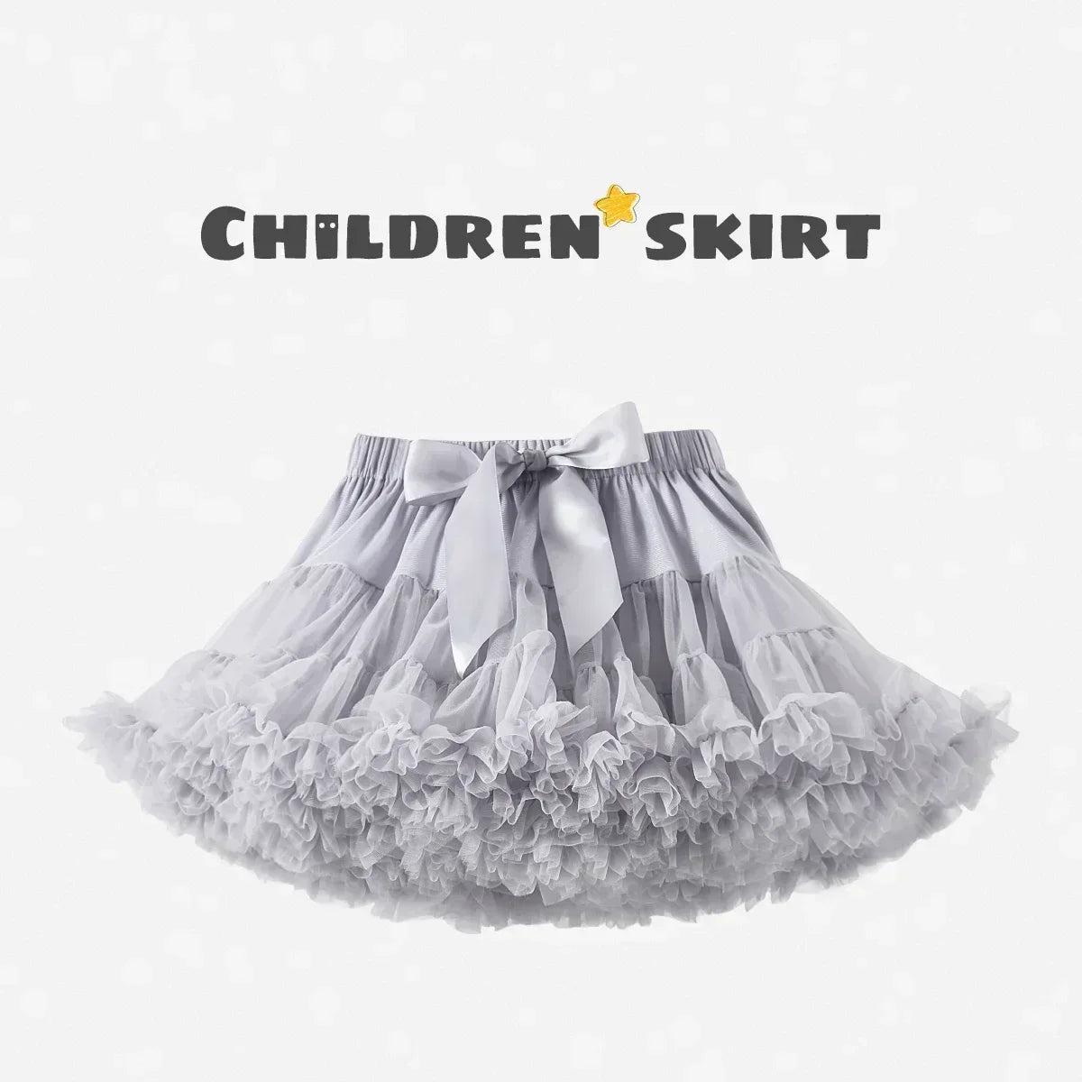 Children's Skirt Baby Girls Tutu Skirt Fluffy Children Ballet Kids Pettiskirt Baby Girl Skirts Princess Tulle Party Dance Skirts