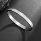 Islamic Ayatul Kursi Quran Verse Open Bangles Muslim Stainless Steel Men\'s Cuff Bracelet Arabic Calligraphy Allah Allah Jewelry