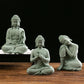 Meditating Buddha Statue Sculpture Spiritual Sustenance Meaningful Statues for Birthday Gifts New Year's Gifts