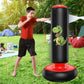 Inflatable Punching Bag Standing Thickened Stress Toys Kids Boxing Bag For Practice Karate For Teenager Boys Girls Karate MMA