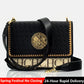 CH Solid Design Shoulder Bag Dark Letter Embossed Ladies Party Bag Exquisite Luxury Brand Fashion Design Handbag Classic