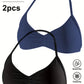 Women's High-Support Lace-Up Sports Bra - Thin-Strap Camisole, Seamless, Tight-Fit for Push-Up Training & Yoga, Gym Top