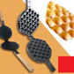 Commercial QQ Eggs Bubble Ball Baking Waffle Maker Iron Hongkong Waffle Eggette Mould Cake Mold Electirc Machine Non-stick Plate